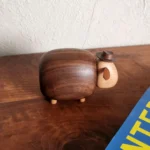 Cartoon Sheep Home Decor – Black Walnut Wood - Image 4