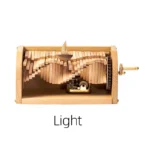 Waves Inspired Music Box – DIY Wooden Hand Crank Music Box - Image 2
