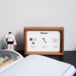 Fun Wooden Photo Frame Creative TV Shaped - Image 3