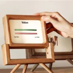 Fun Wooden Photo Frame Creative TV Shaped - Image 7