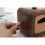 Solid Wood Big Mouth Tissue Box - Image 8