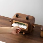 Solid Wood Big Mouth Tissue Box - Image 6