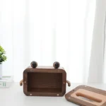 Solid Wood Big Mouth Tissue Box - Image 7