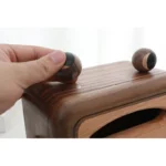 Solid Wood Big Mouth Tissue Box - Image 9