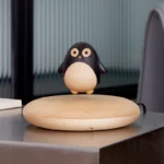 Wooden Gift Magnetic Levitation Penguin - Image 2